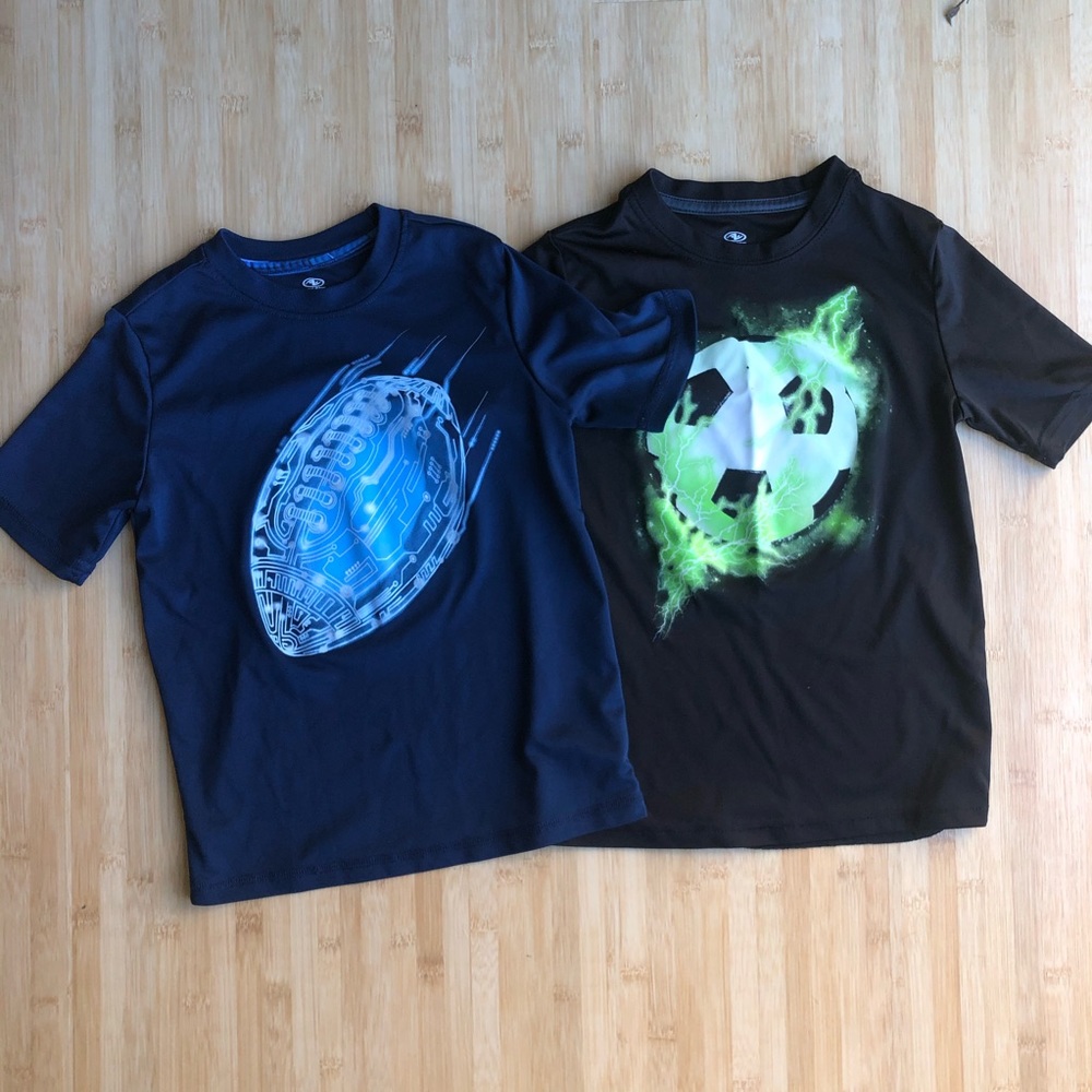 Set of 2 Performance T-Shirts - Football & Soccer